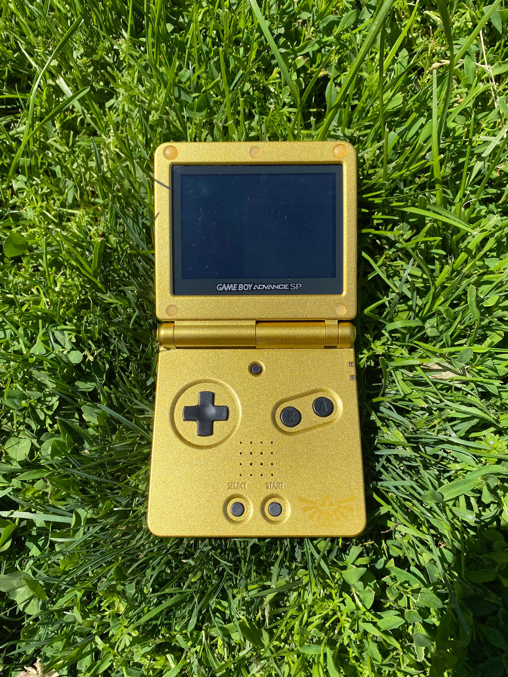 Gameboy Advance SP with original AGS-101 backlit screen