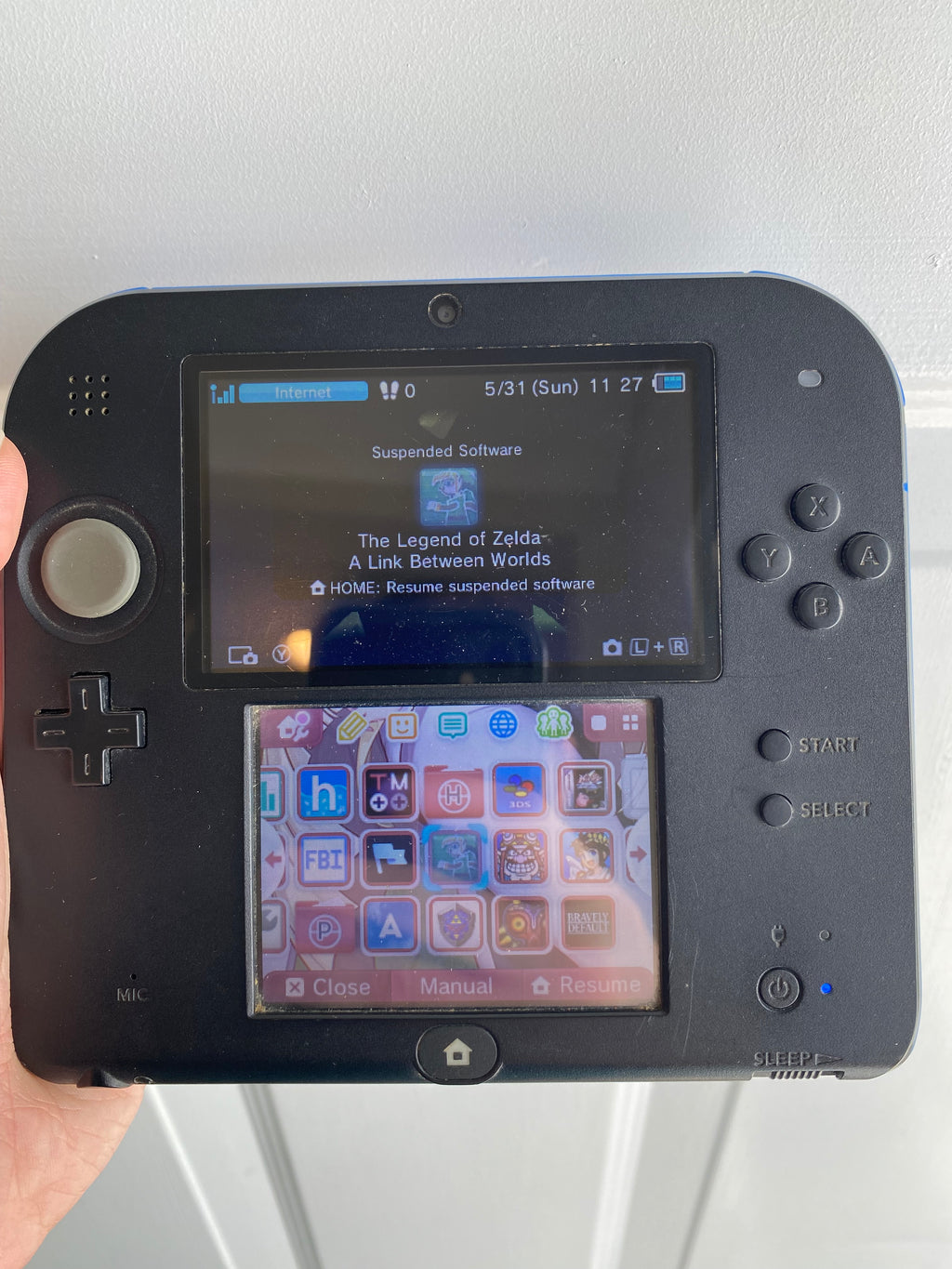 Modded Nintendo 2DS