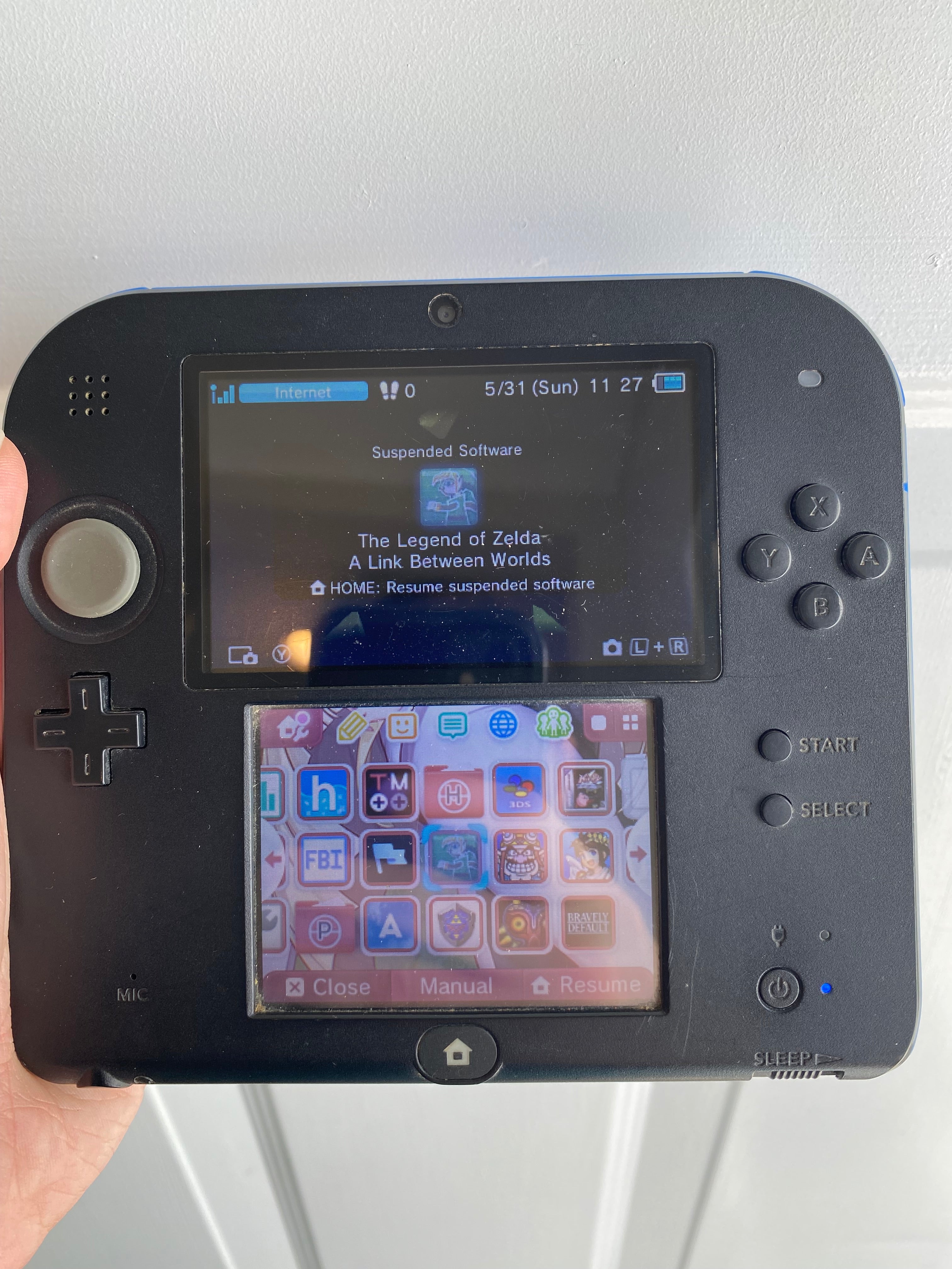 Modded Nintendo 2DS
